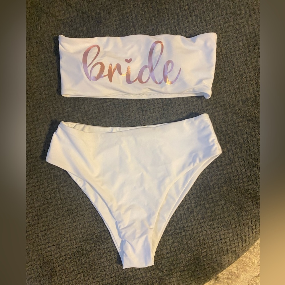 White BRIDE swimsuit